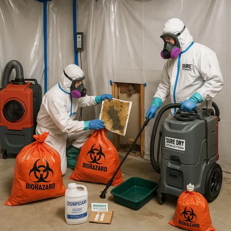 Contaminated Water Handling Protocols process in Johnstown, CO