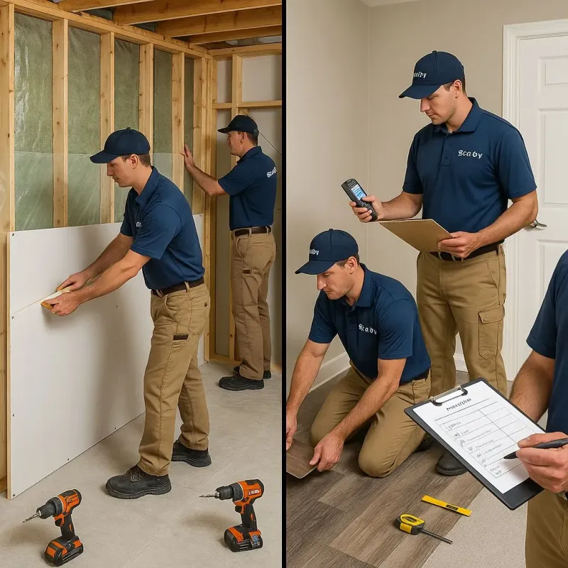 Repairs and Reconstruction process in Johnstown, CO